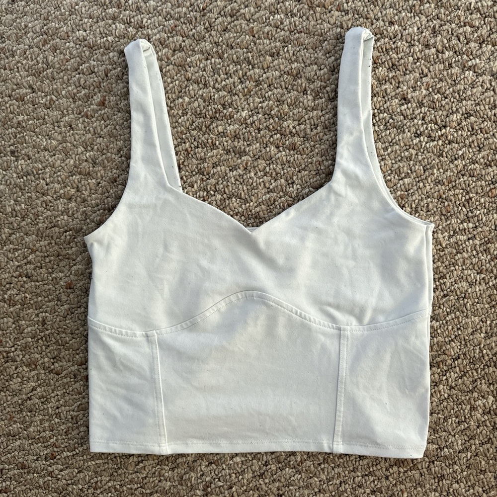Abercrombie corset sports top